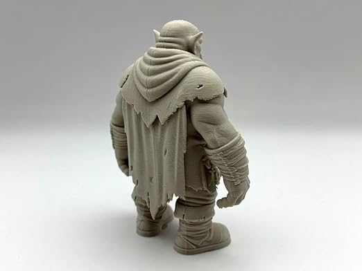 3D CRAFT Orc Warrior Miniature β Hand-Painted Fantasy Figure for DND, Tabletop Wargames & RPG Collectors 2