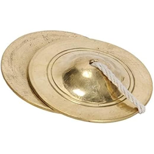 Manjira Pair Percussion Instrument PACK OF 1 PAIR