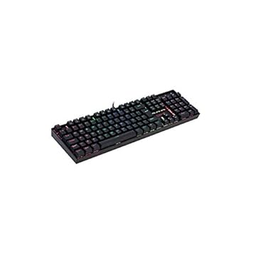 Teclado Mecânico Gamer RGB Redragon, Mitra com Switch Outemu Red ABNT-2 Preto