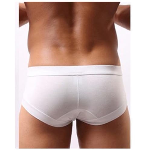 Men's Triangular Underwear Solid Color Stretchy Underwear Absorbency Bladder Leak Underwear Comfortable Underpants4