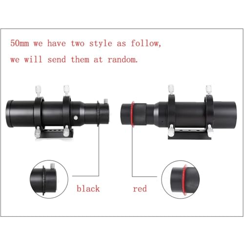 Buscador de guía de 50 mm con soporte de 1.25 " para astrofotografía 5