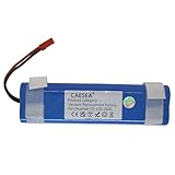 CAESEA 14.8V 2800mAh 41.44Wh - Batería de ion de litio para iLife V3s Pro V5s Pro V50 V8s X750, número de pieza 18650B4-4S1P-AGX-2 CAESEA 14.8V 2800mAh 41.44Wh - Batería de ion de litio para iLife V3s Pro V5s Pro V50 V8s X750, número de pieza 18650B4-4S1P-AGX-2