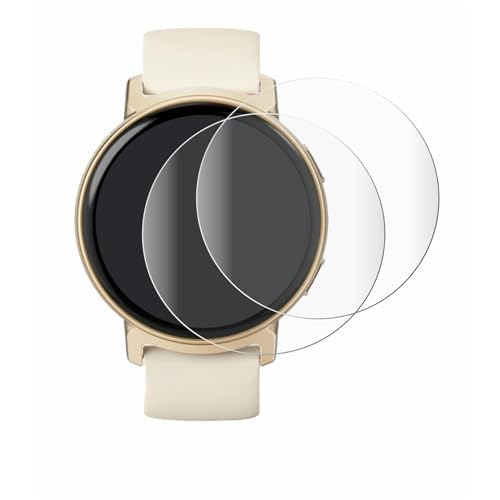 BROTECT 2 Stück Full-Cover Schutzfolie für Hama Smartwatch Arion Full-Screen Displayschutz-Folie [3D Curved, Anti-Fingerprint, Kristall-Klar]