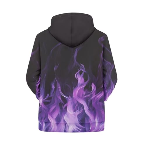 Image of Forchrinse Green Palm Tree Sea Beach Mens Hoodies Pullover Long Sleeve Fleece Hoodie Cozy Sport Casual Outwear