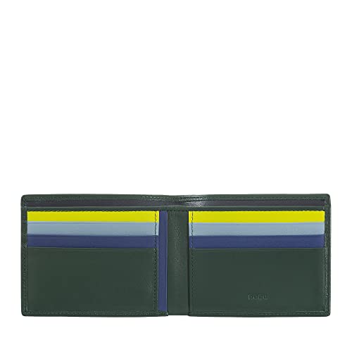 Portefeuille de poche en cuir RFID pour homme DUDU Mangrove