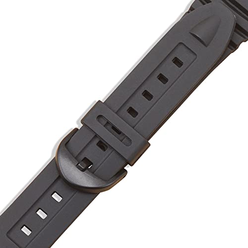 Image of DBLACK ''CDS13'' Resin Watch Strap / / Compatible Strap for Casio W-96H Watch Model (Black)