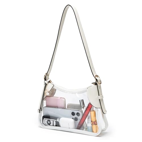 Clear Bag for Stadium Events – Clear Purses for Women Stadium Crossbody – Transparent Bag for Concerts, Sports, and Game Day