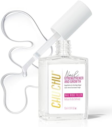 Nail Repair for Women: 8 in 1 Clear Nail Hardener Strengthener Extra Strong and Growth - Protein Nail Polish Hardener Ridge Filler Concealer for Weak and Damaged Nails 15ml