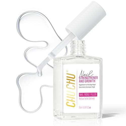CHUCHU Nail Repair for Women: 8 in 1 Dusty Rose Nail Hardener Strengthener Extra Strong and Growth - Protein Nail Polish Hardener Ridge Filler Concealer for Weak and Damaged Nails 15ml