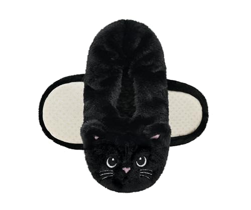 DICUIRD Womens Slipper Socks Low Cut Comfy&Warm Animal Non-skid Bedroom Slippers