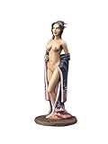 Ronin Miniatures - Geisha Erotic - Hand Painted Sculpture - Size 1/32 Scale - 54mm Action Figures -