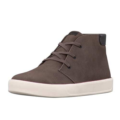 Ben Sherman Men's Sutton Chukka Boot, Dark Brown/Whisper White/Black/Red, 7 Medium US