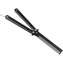 Stainless Steel Folding Practice Comb