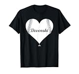 Baseball Heart Chris Devenski Prospect Baseball Fan Gear T-Shirt