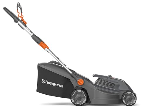 Husqvarna Aspire™ Lawnmower 18V 34cm Kit with 4.0Ah Battery and 2.5Ah Charger | Electric Lawn Mower Cordless | Battery Lawn Mower with Adjustable Handle and Compact Storage - Image 4