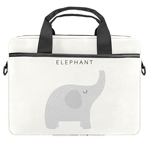Sacoche pour ordinateur 13 pouces éléphant pour vos trajets urbains et le bureau