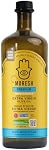 Moresh Moroccan Huile d'olive extra vierge lisse, à source unique, 1L Bouteille en verre foncé (34 Voir le tableau 1. - paquet de 1