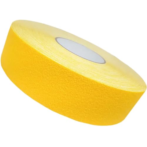 Fita Antiderrapante 30 Metros Adesivo Escadas Pisos Externo Cor Amarelo