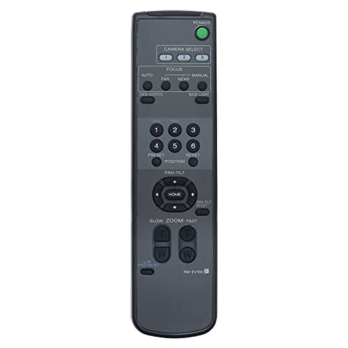 RM-EV100 VINABTY Replacement Remote Control Fit for Sony PTZ Camera EVI-D100 EVI-D70 EVI-D30 BRC-300 BRC-H300 BRC-H700 BRC-Z700 BRC-Z330 SNC-RZ30 EVI-HD1 EVI-HD7
