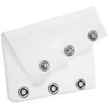 Healeved Baby Bodysuit Extender 3 Snap Onesie Extender for Infant Jumpsuits Soft Double-Layer Crotch Extension Piece for Growing Babies Easy to Attach and Machine Washable