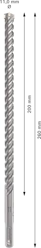 Bosch 1x PRO SDS plus-5X Hammerbohrer, 11 x 200 x 260 mm – Ansicht 3
