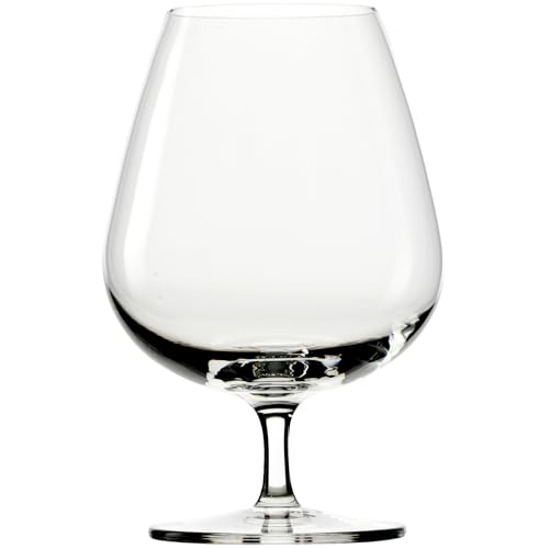 Stölzle Lausitz Weinbrandglas Cognac Grandezza 610 ml I Cognac Gläser 6er Set I hochwertige Brandy Gläser spülmaschinenfest I Weinbrandgläser stoßfest I Cognac Schwenkglas I Brandy Glas