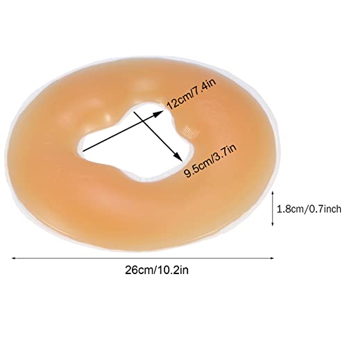 Coussin de spa en silicone massage visage beige table de lit - 5