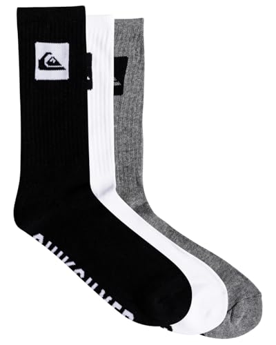 Quiksilver Men's 5crewpack (AST) Socks, Multicolored, One Size, Multicolored, One Size