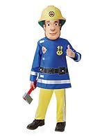 Rubies Official - Fireman Sam - Deluxe Costume for Kids - Size Toddler