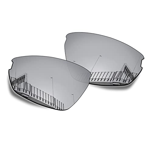 Verres de rechange polarisés iridium argent de haute précision pour Native Hardtop Ultra