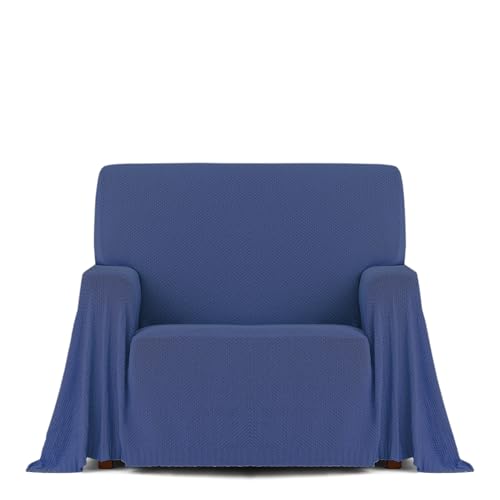 Plaid multiusos cotonet grand jeté de lit coton 130 x 160 cm - 2