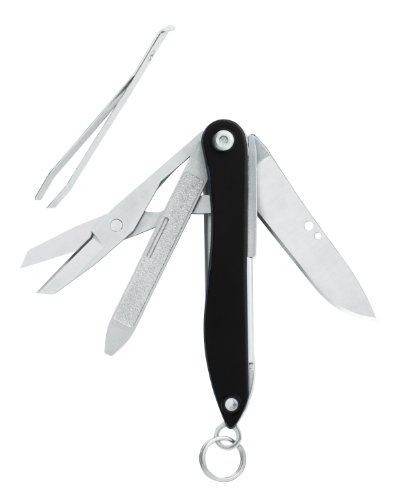 Leatherman 831219 Style Black Keychain Tool with Scissor