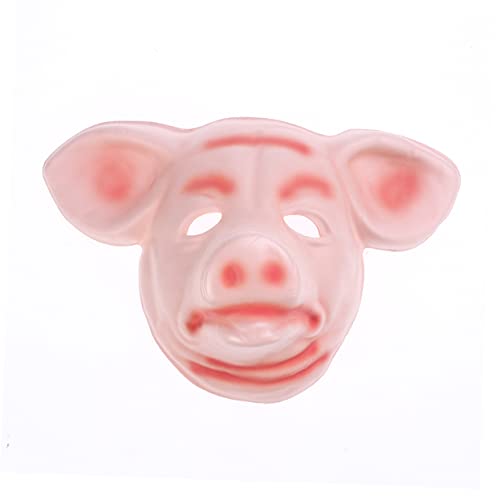 UPKOCH Máscara De Cerdo Halloween Careta De Disfraz Adecuado Para Hombres y Mujeres Fácil