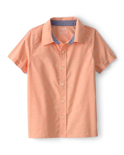 Image of OshKosh B'Gosh Boys Short Sleeve Woven Buttonfront Shirt