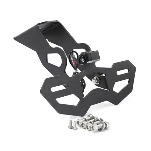 Support plaque pour Z1000 et Z1000SX 2010-2016 avec éclairage LED de moto