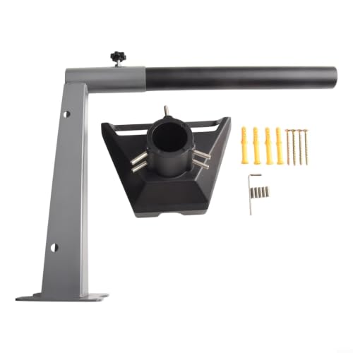 Starlink - Kit d'adaptateur de montage pour poteau Gen 3 - Support de tuyau en alliage d'aluminium robuste pour installation en extérieur - Tube de 45 cm