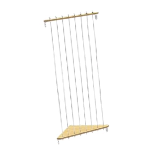 Étagère d'angle en bois pour jouets avec fixation stable pour peluches - 6