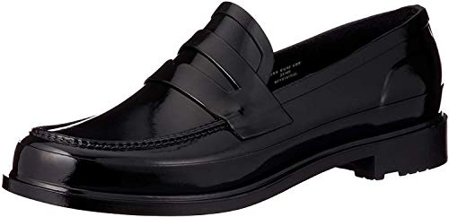 レインシューズ メンズ ペニーローファーグロス ブラック 28.0 cm