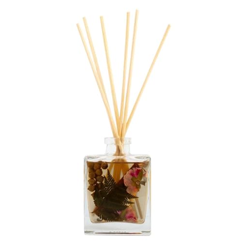 Rosy Rings Botanical Diffuser Spicy Apple 6 oz - Reed Diffusers for Home with Aromatherapy Scented Oil Diffuser Sticks Reed Diffuser Set, Scented Sticks Diffuser Home Décor (Spicy Apple, 4 oz)