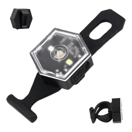 Luz de seguridad LED, luces de a prueba de golpes para corredores, luz de bicicleta resistente a la intemperie Iluminación de seguridad