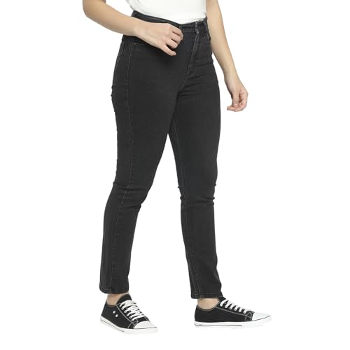 Image of Being Human Light Blue Mid Rise Skinny Fit Women's Denim Clothing