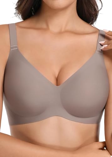 Reggiseni Senza Fili per Donne, Bralette Senza Cuciture, Push-up, Copertura Totale, Comfort, Reggiseno Quotidiano