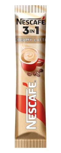 NESCAFÉ 3 in1 Creamy Latte, Caffè Istantaneo Solubile con Latte, Gusto Morbido e Cremoso, 28 Bustine da 15 g - Immagine 2