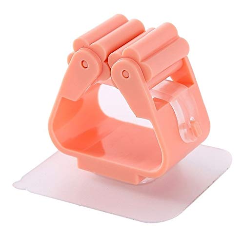 Kit 5 Suportes Adesivo Organizador Para Vassouras e Rodos