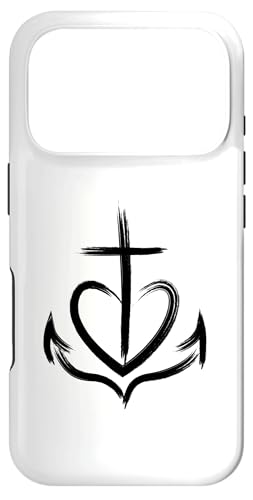 Faith Hope Love Jesus anchor in our life �X�}�z�P�[�X iPhone 17 Pro �p