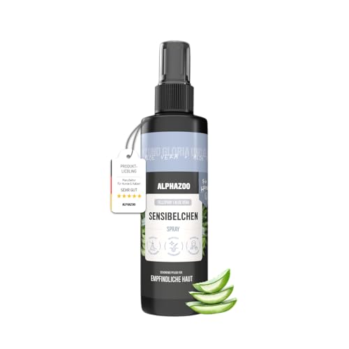alphazoo Sensibelchen Fellspray für Hunde 250 ml...