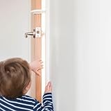 Qdos Safety Finger Slam Pinch Guard | White | Guaranteed NOT to compress or fall off like other products - Protect Fingers from Slamming Doors - Bite Proof & Choke Safe - Food Grade Material | 2 pack