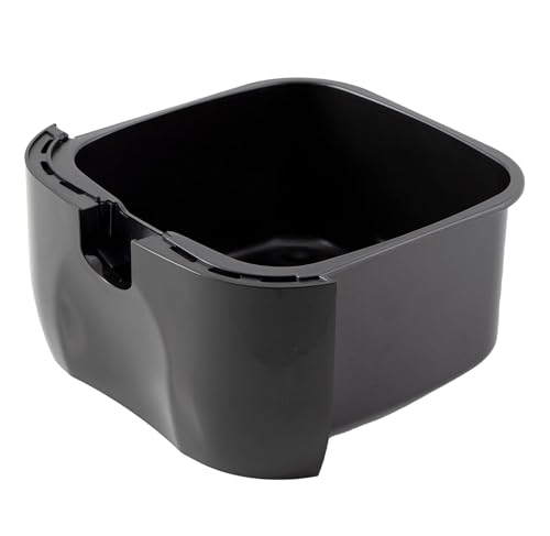 Nuwave 3QT Brio Replacement Base Tray & Fry Pan Basket – Compatible with NuWave 3QT Brio Model 36001 & 36011,Black