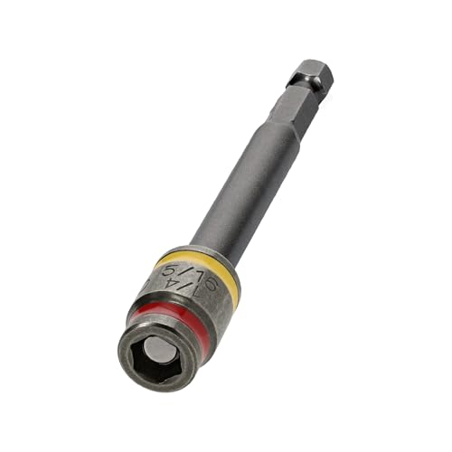 Malco MSHMLC2 C-RHEX® Building Construction Series Cleanable, Reversible Magnetic Hex Driver (1/4'...