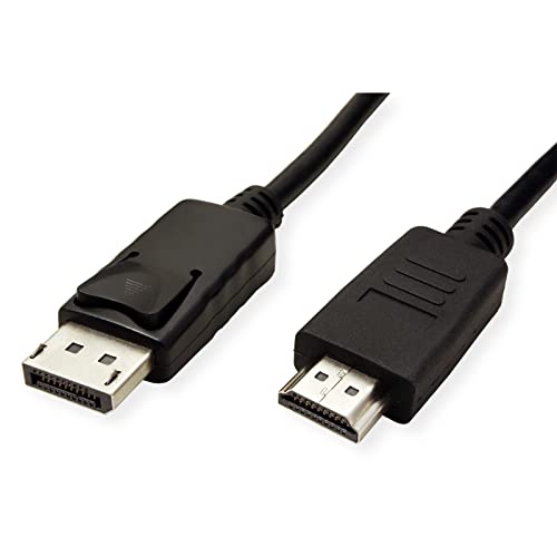 ROLINE GREEN DisplayPort Cable DP - HDTV, Video Cable, ST/ST, Black, 1 m - Image 4